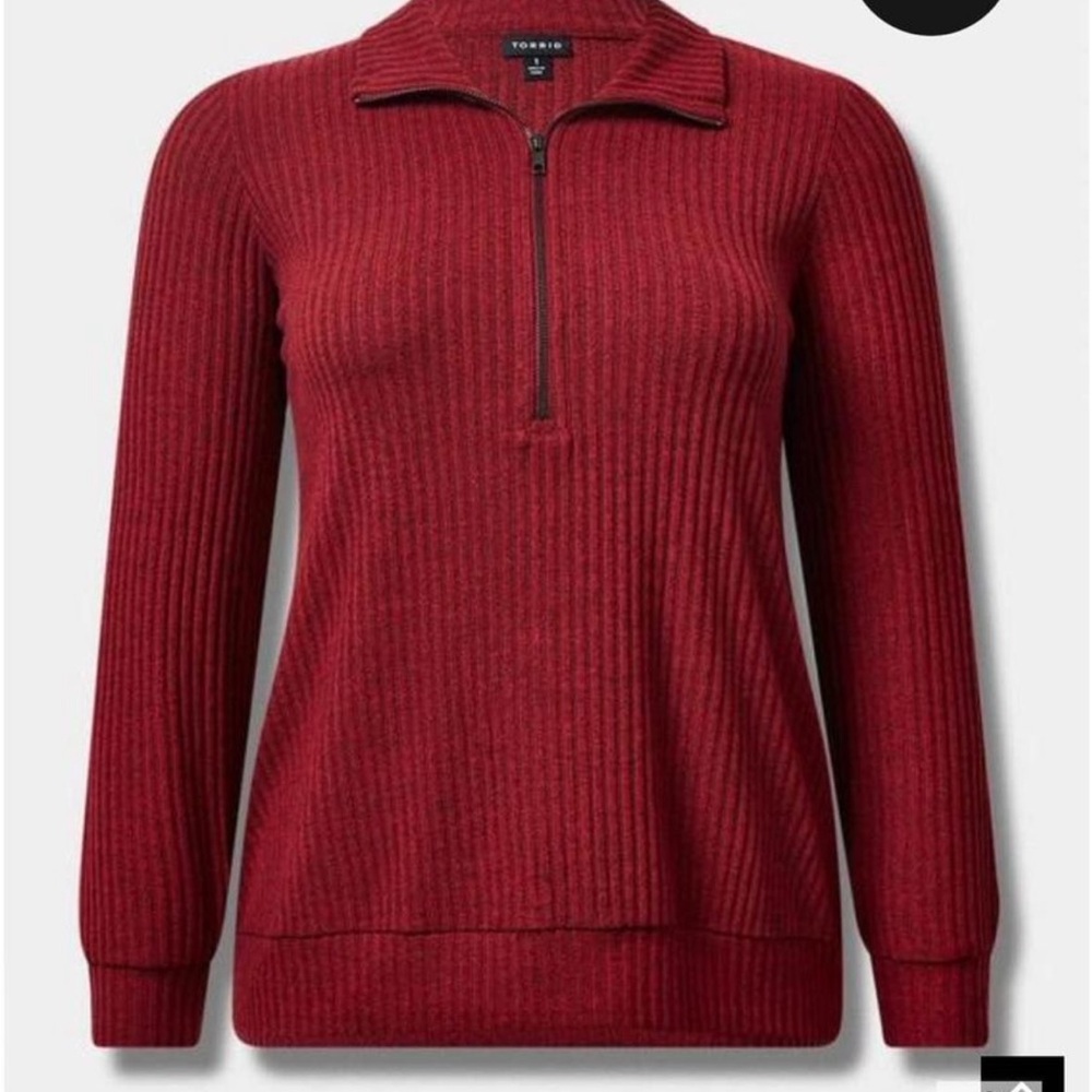 Torrid 1/4 zip pullover